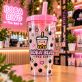 Boba Blvd 700ml Reusable Cup concept product image