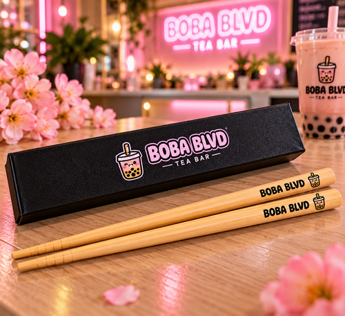Boba Blvd Premium Chopsticks concept product image