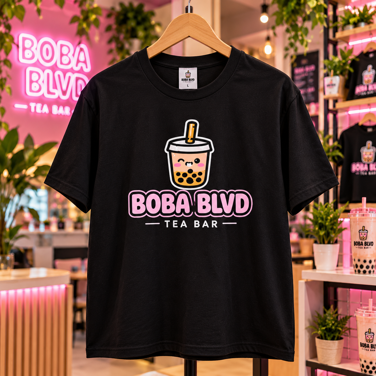 Boba Blvd T-Shirt concept product image